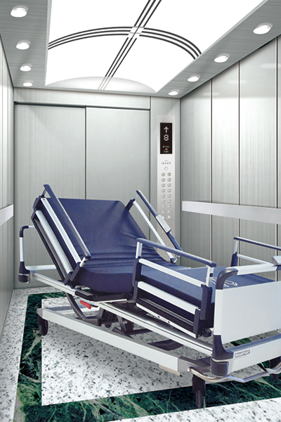 Hospital elevator 